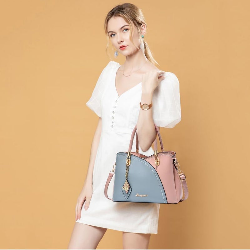 SiMYEER Purses and Handbags Top Handle Satchel Shoulder Bags Messenger Tote Bag for Ladies - Image 2